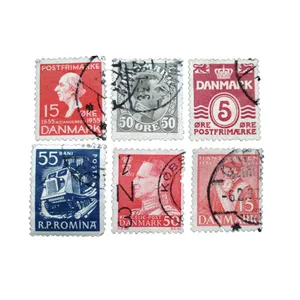 تمبر یادگاری مدل دانمارک کد DS4725 مجموعه 6 عددی