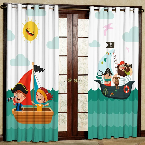 پرده پانچی کد 5720 سایز 280x140 سانتی متر