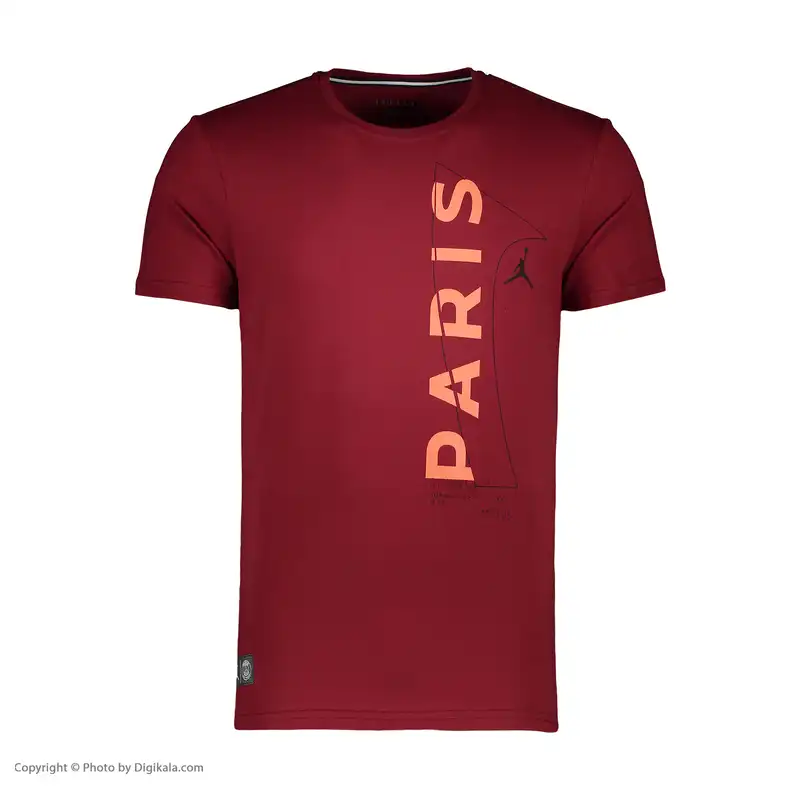 تی شرت ورزشی مردانه ایر جردن مدل EF3745-006BURG