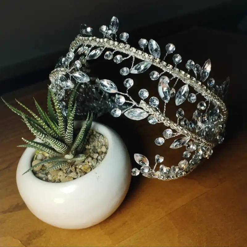 تاج عروس زنانه مدل عربی