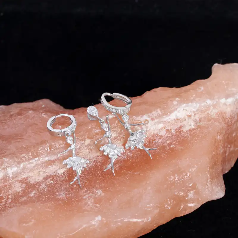 نیم ست نقره زنانه مدل GTA-235