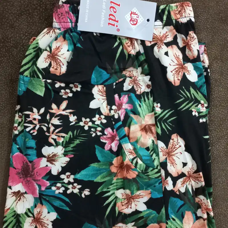 شلوار زنانه لیدی مدل Hawaii رنگ مشکی