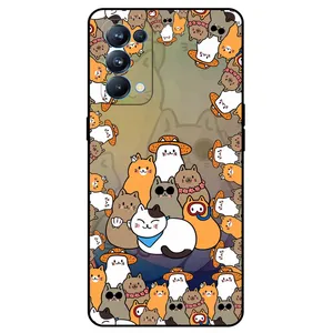 Megafone Cats 7717 Cover For Oppo Reno 5 Pro 5G