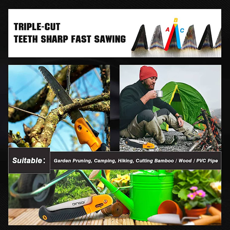 اره باغبانی تاشو دینگشی مدل 43004