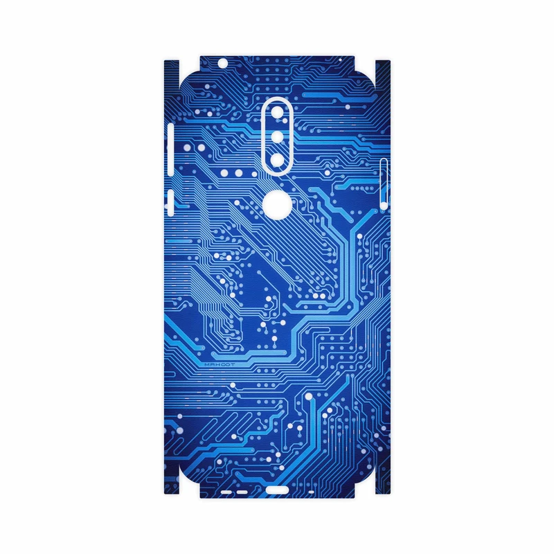 برچسب پوششی ماهوت مدل Blue Printed Circuit Board-FullSkin مناسب برای گوشی موبایل نوکیا 7.1