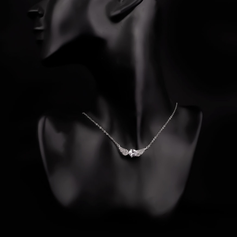 گردنبند نقره زنانه مدل 21829