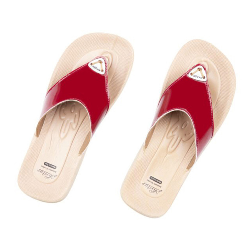 دمپایی لاانگشتی زنانه نادر کد 775 رنگ قرمز