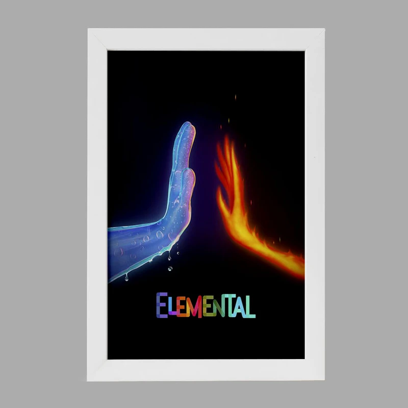 تابلو خندالو مدل بنیادین Elemental کد 31036