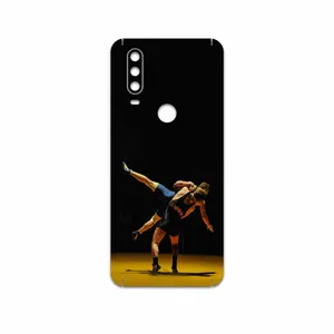 MAHOOT Wrestling Cover Sticker for Motorola One Action