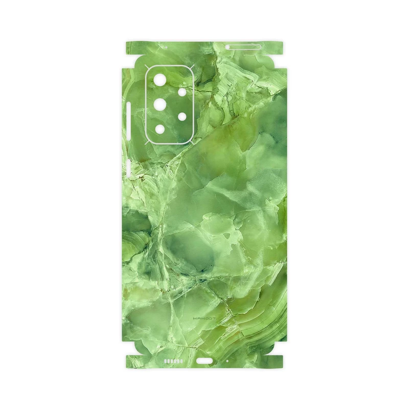 برچسب پوششی ماهوت مدل Green-Crystal-Marble-FullSkin مناسب برای گوشی موبایل سامسونگ Galaxy A73 5G