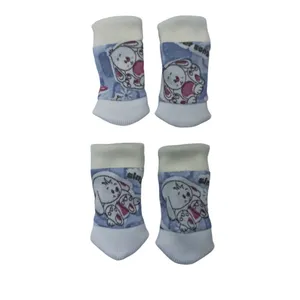 جوراب سگ و گربه مدل بچه خرگوشی کد 14 سایز S مجموعه 4 عددی 