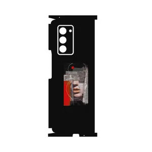 MAHOOT Collage of Mouth-FullSkin Cover Sticker for Samsung Galaxy Z FOLD 2