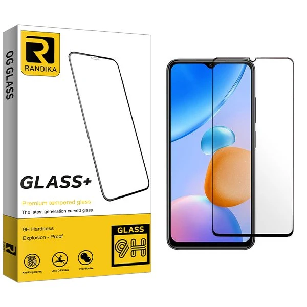 محافظ صفحه نمایش شیشه ای راندیکا مدل RK مناسب برای گوشی موبایل شیائومی Redmi 10 5G