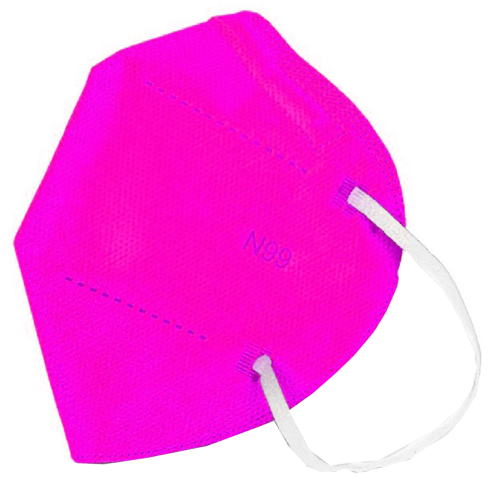 ماسک تنفسی ریما مدل وی تایپ N99 نانو کد Pinki-V99 بسته 10عددی