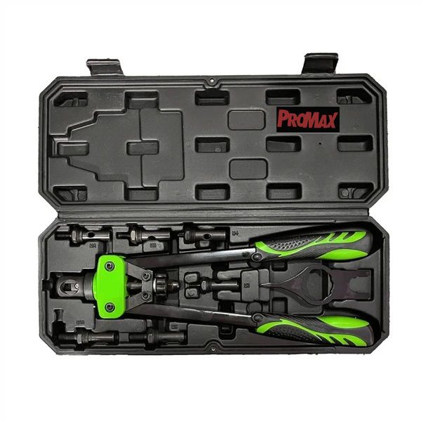 انبر پرچ دودسته پرومکس کد MR_360mm مجموعه 8 عددی