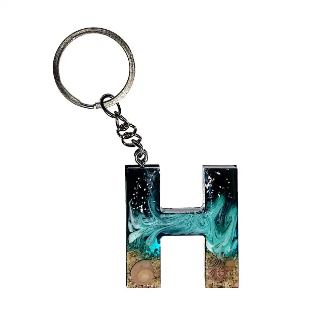 جاکلیدی رزینی طرح دریا مدل حرف H