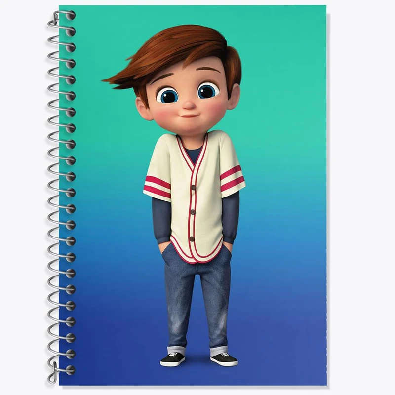 دفتر لغت 50 برگ خندالو مدل بچه رئیس Boss Baby کد 12529