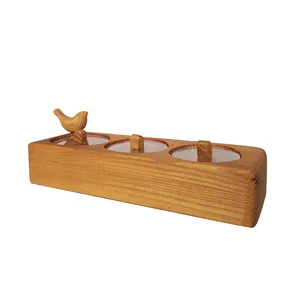اردور خوری چوبی بامس هنر پارسه مدل سه قلو