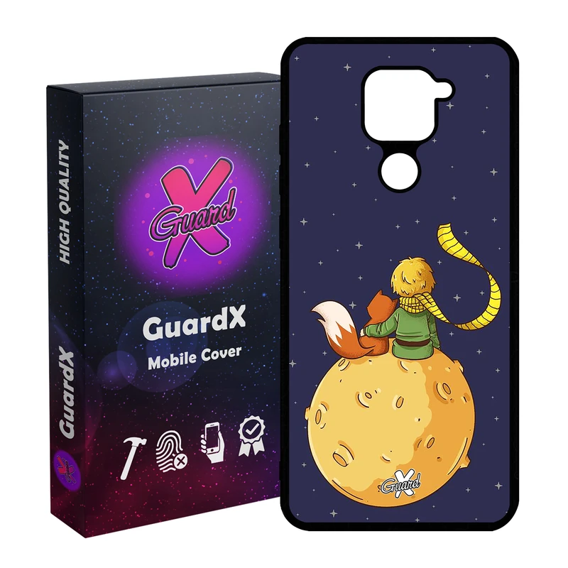 کاور گارد ایکس طرح Little Prince مدل Glass10003 مناسب برای گوشی موبایل شیائومی Redmi Note 9