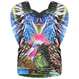 بلوز آستین کوتاه زنانه مدل ترک 12w