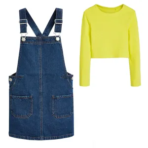 ست سارافن و بلوز دخترانه نکست مدل OF-0151