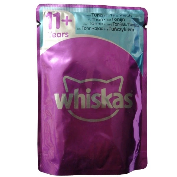 پوچ گربه ویسکاس مدل MIT THUNFISCH وزن 100 گرم