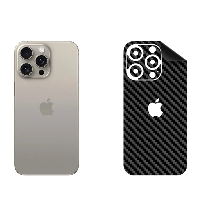 برچسب پوششی بستور مدل BT-Fiber طرح فیبر کربن مناسب برای گوشی موبایل اپل iPhone 15 Pro Max