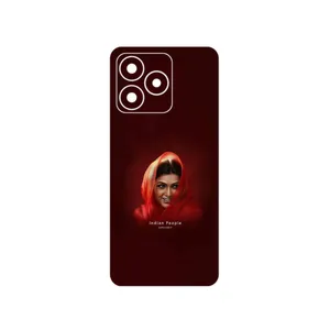 MAHOOT Portrait of an Indian Woman Cover Sticker for Realme C53