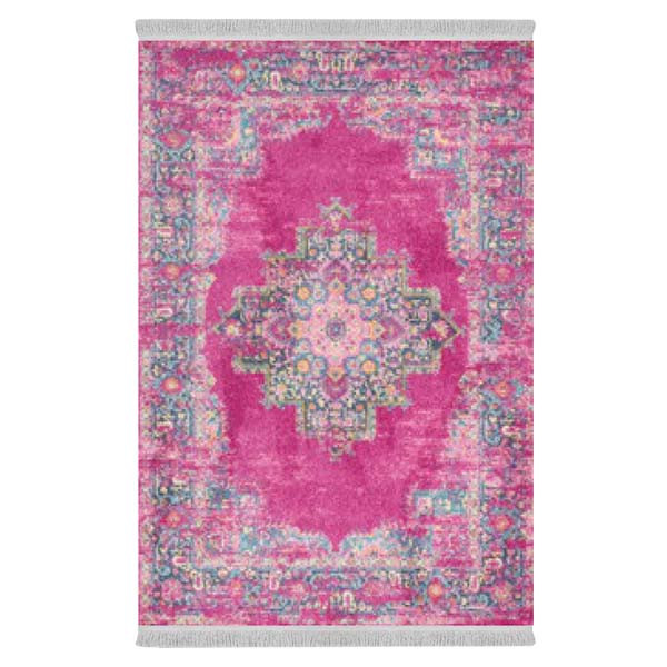 فرش پارچه‌ای دفه مدل فرشینه طرح مدرن  کد 8160