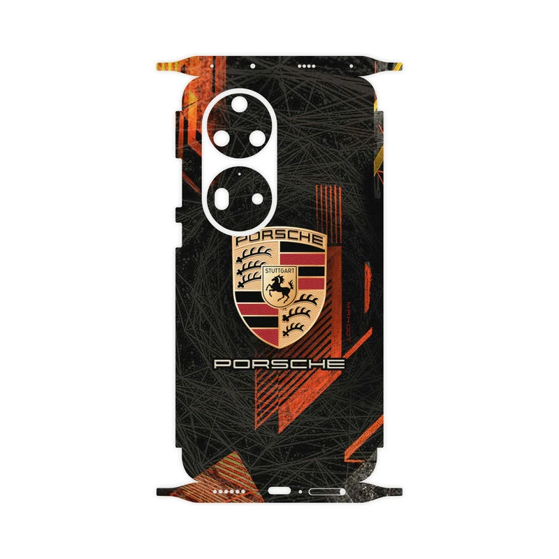 برچسب پوششی ماهوت مدل Porsche-Logo-FullSkin مناسب برای گوشی موبایل هوآوی P50 Pro