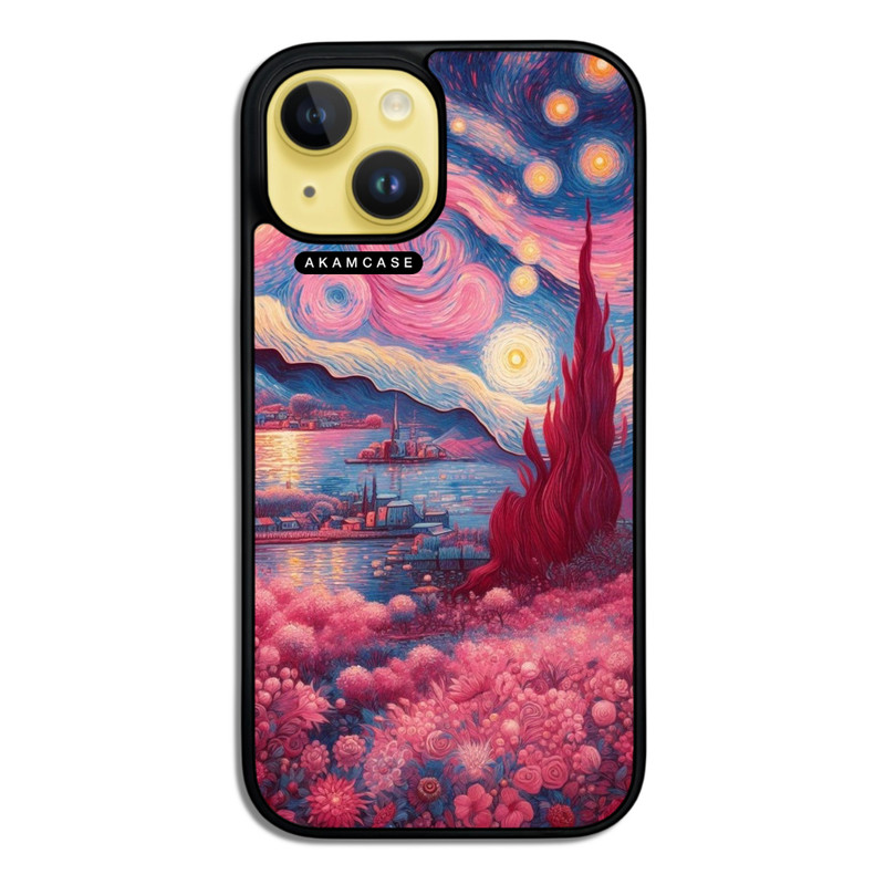 کاور آکام مدل AMC-WA15-VANGOGH-15 مناسب برای گوشی موبایل اپل iPhone 15