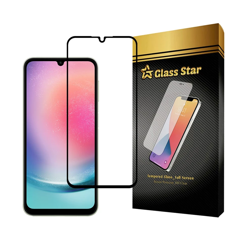 محافظ صفحه نمایش گلس استار مدل STATICG مناسب برای گوشی موبایل سامسونگ Galaxy A24 4G/ M34 5G / A15 4G / A15 5G / A25 5G