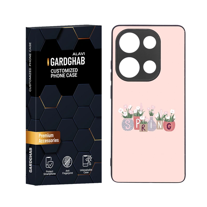 کاور گارد قاب علوی مدل دور ژله ای مناسب برای گوشی موبایل شیائومی Poco M6 Pro 4G