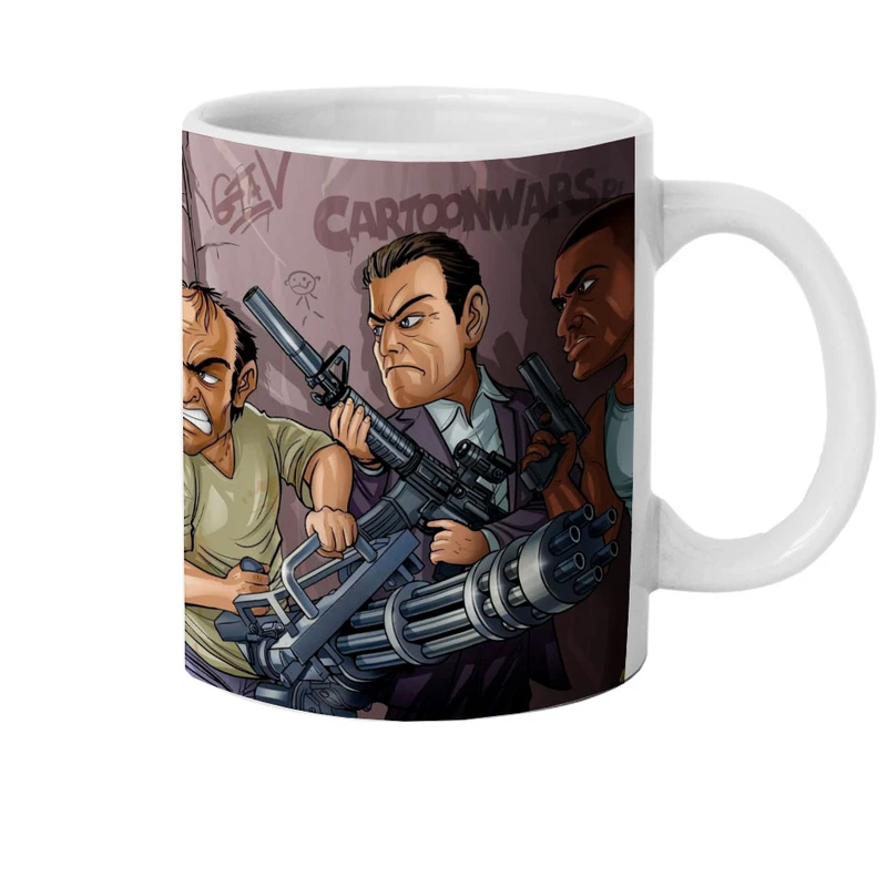 ماگ هومرو طرح GTA مدل M2320