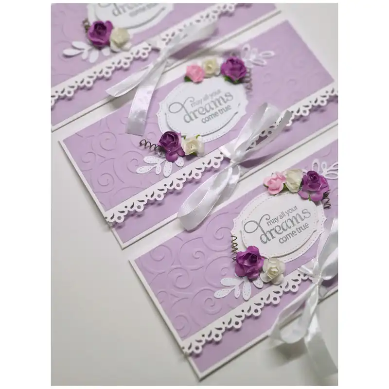 پاکت پول مدل گل رز کد 02