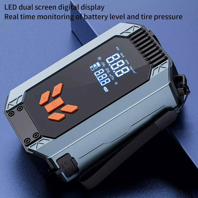 کمپرسور شارژی و جامپ استارتر خودرو سویتو مدل ST-9632D-A کمپرسور شارژی و جامپ استارتر خودرو سویتو مدل ST-9632D-A