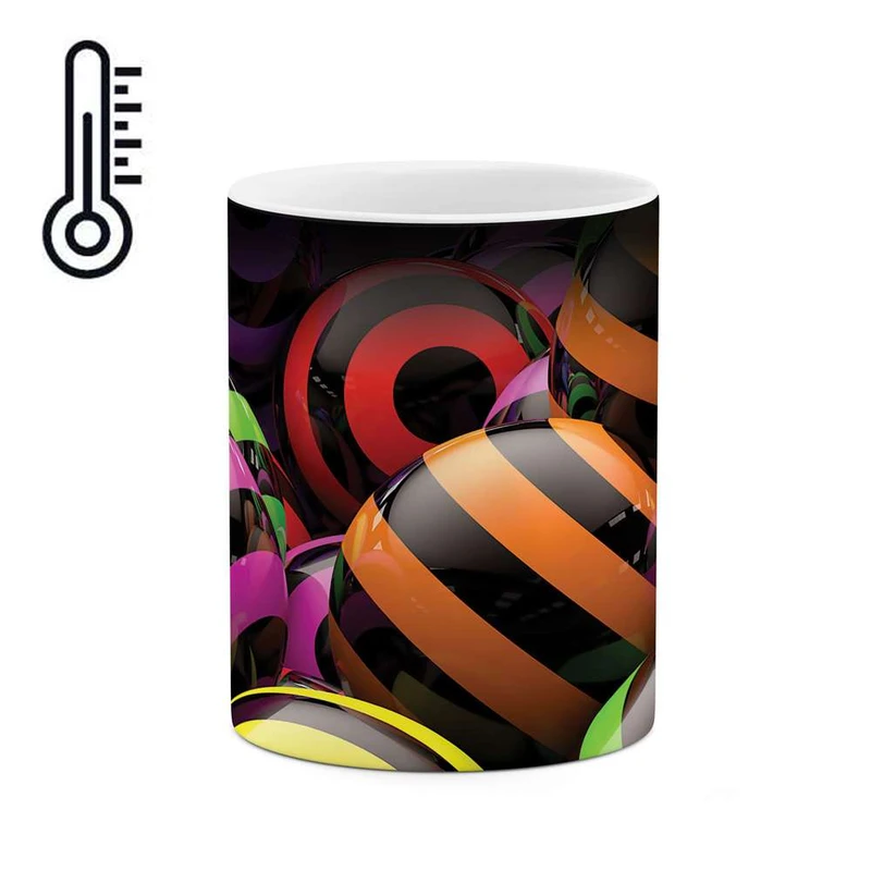 ماگ حرارتی کاکتی مدل گوی کد mgh10111