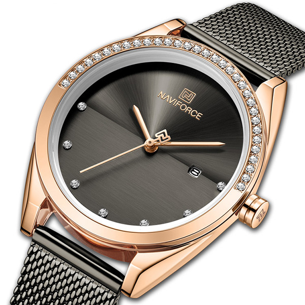 ساعت مچی عقربه ای زنانه نیوی فورس مدل NF5015 RGB