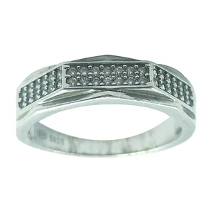 انگشتر نقره زنانه سلین کالا مدل برلیان ce-As302