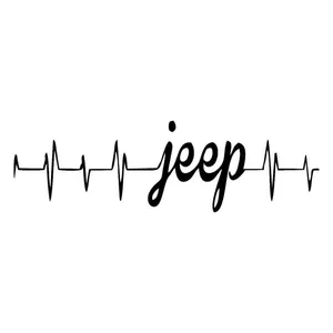  برچسب خودرو طرح جیپ ضربان کد K3000