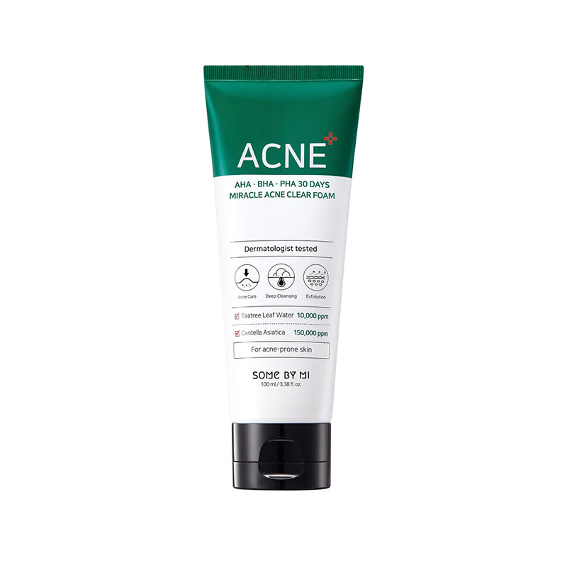فوم پاک کننده آرایش سام بای می مدل Acne حجم 120 میلی لیتر