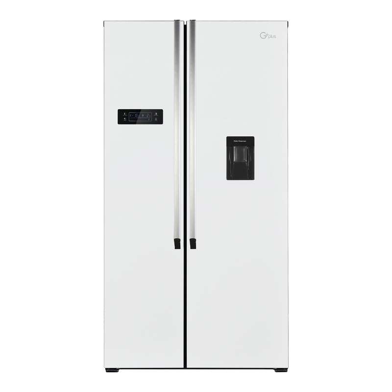 یخچال و فریزر ساید بای ساید 27 فوت جی پلاس مدل GSS-K715W یخچال و فریزر ساید بای ساید 27 فوت جی پلاس مدل GSS-K715W