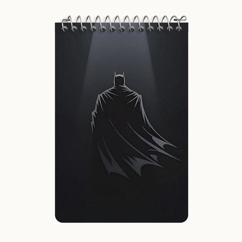 دفتر یادداشت 50 برگ خندالو طرح بتمن (Batman) کد F9134