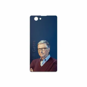 MAHOOT Bill Gates Cover Sticker for Sony Xperia Z1 Compact