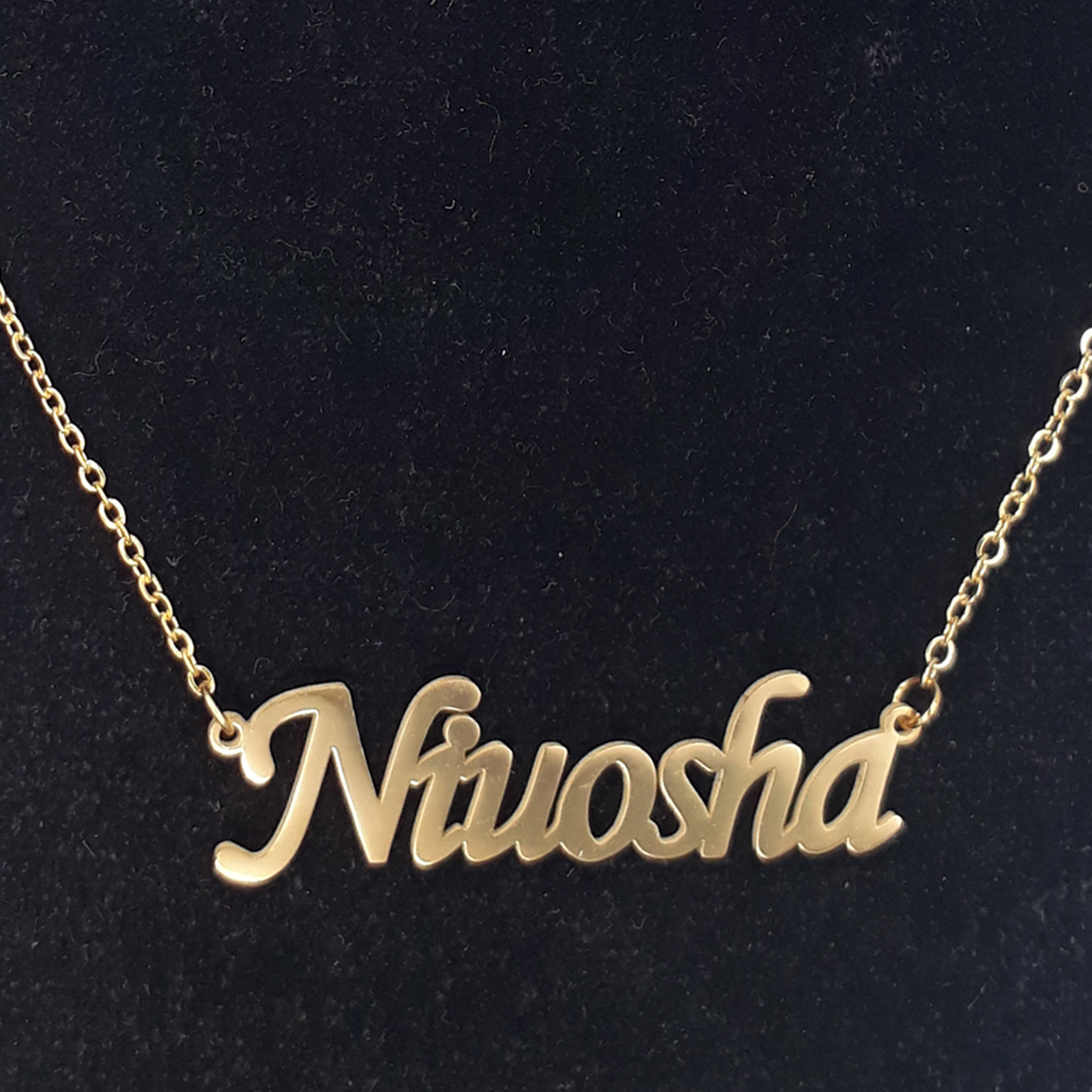 گردنبند نقره زنانه آی جواهر مدل نیوشا کد N840