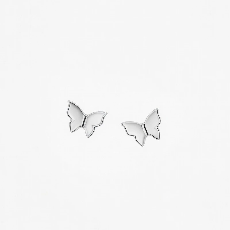 گوشواره میخی زنانه مدل پروانه