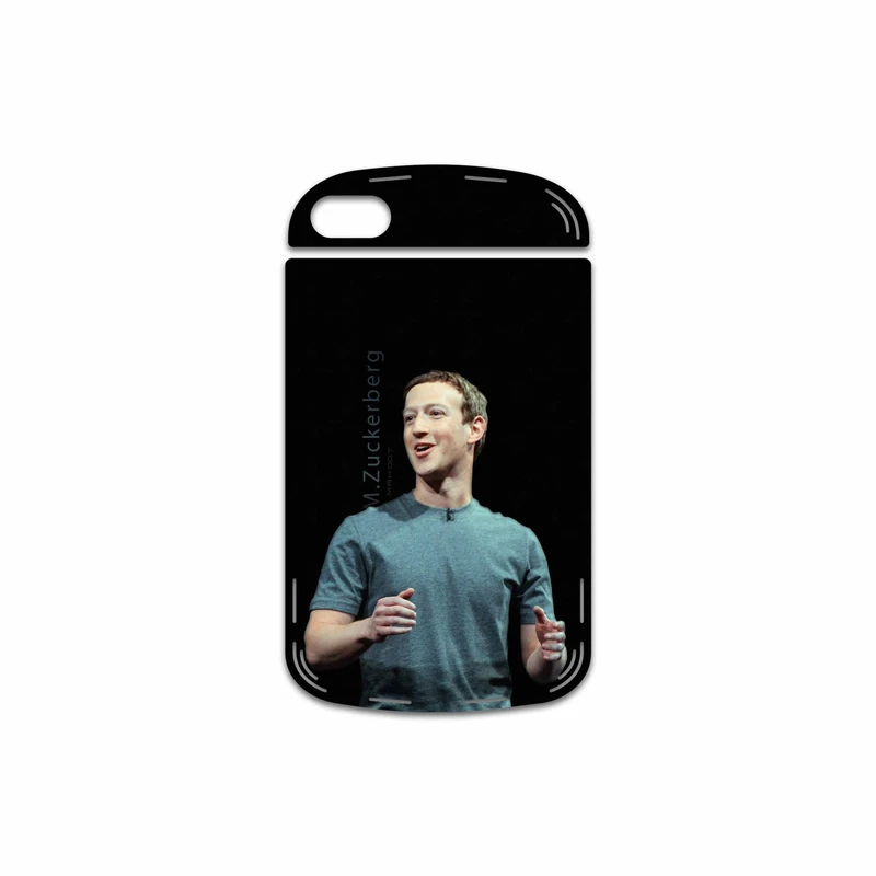 برچسب پوششی ماهوت مدل Mark Zuckerberg مناسب برای گوشی موبایل بلک بری Q10