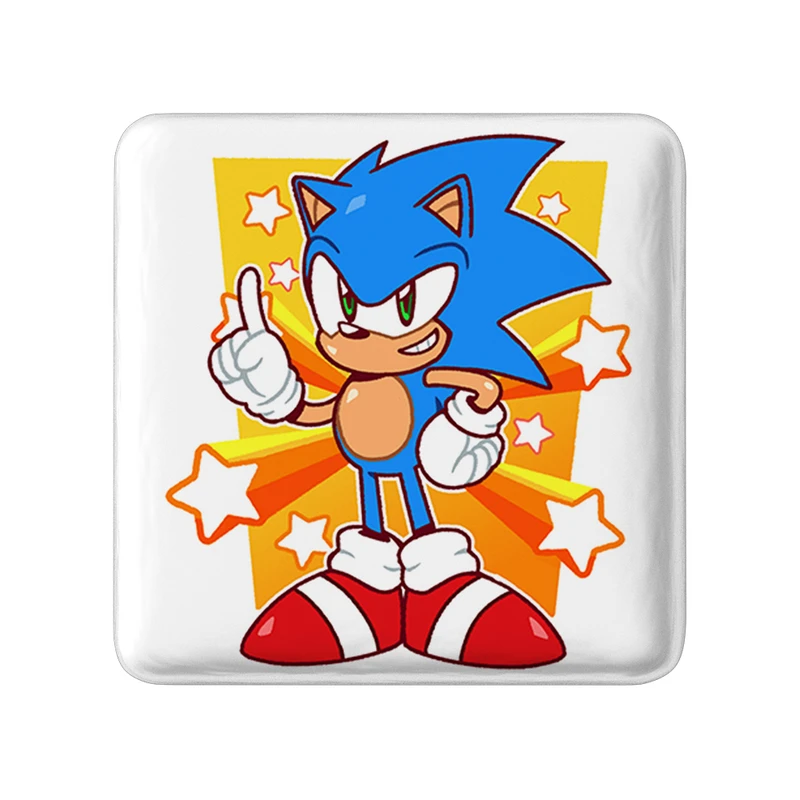 مگنت خندالو طرح سونیک (Sonic) مدل مربعی کد 37014