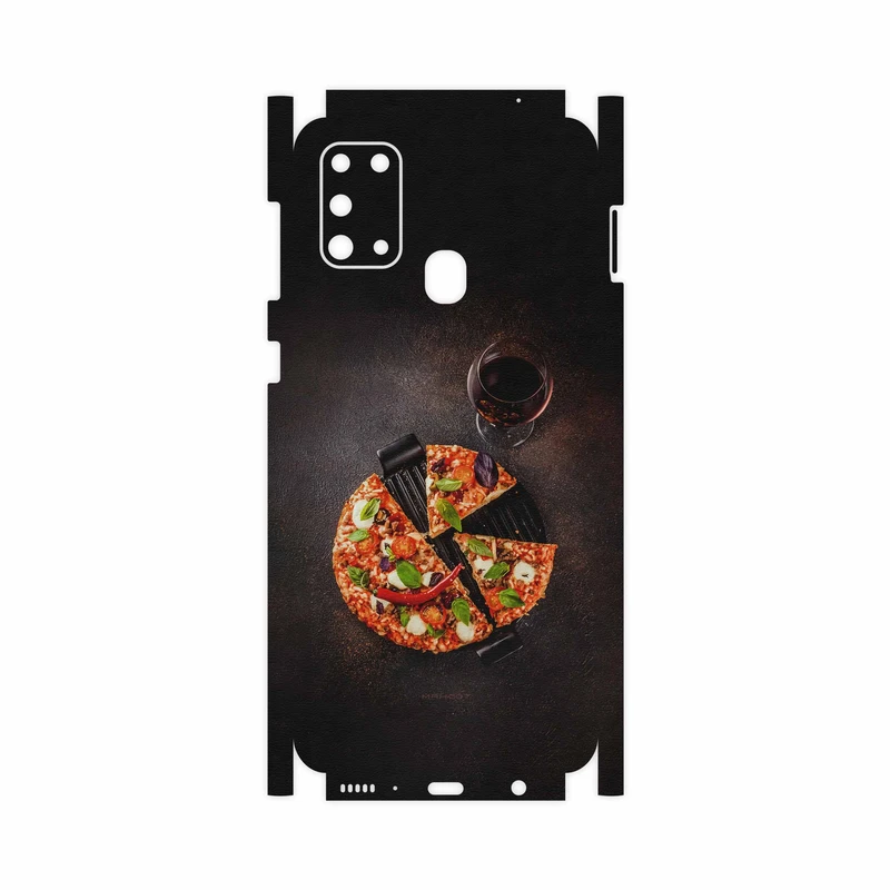 برچسب پوششی ماهوت مدل Pizza-FullSkin مناسب برای گوشی موبایل سامسونگ Galaxy M31