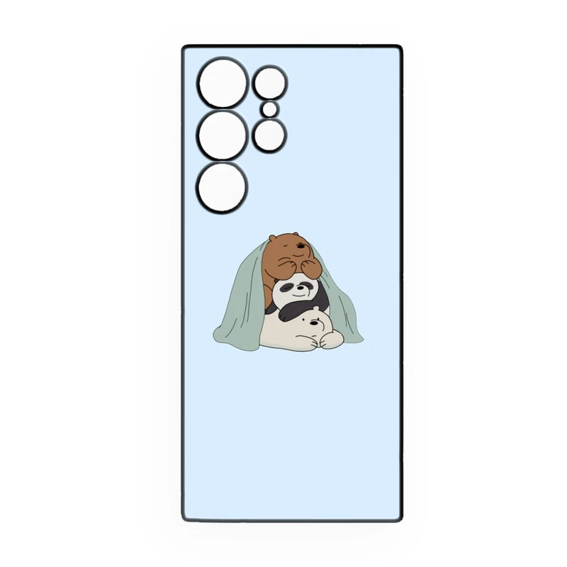 کاور طرح خرس های کله پوک کد 379 مناسب برای گوشی موبایل سامسونگ Galaxy S24 Ultra  